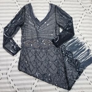 Jywal - Gatsby Eva Embroidered Flapper Dress